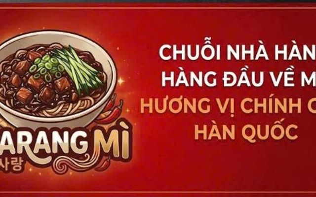 Mì Tương Đen, Mì Cay & Mì Lạnh - Sarang Mì - Lê Văn Sỹ
