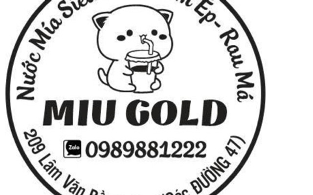 Nước Ép Trái Cây, Mía Siêu Bọt & Rau Má - MIU GOLD