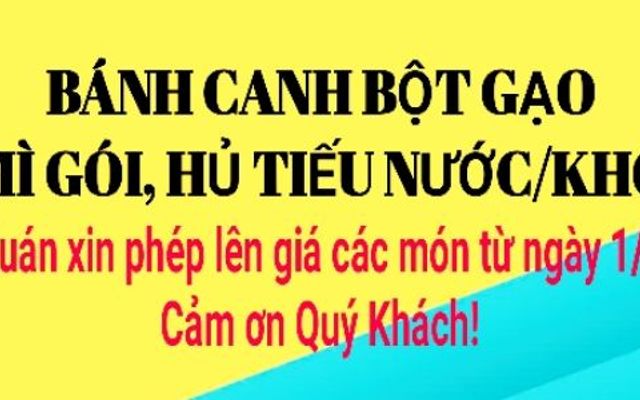 MiMo - Cà Phê Phin & Bánh Canh Bột Gạo