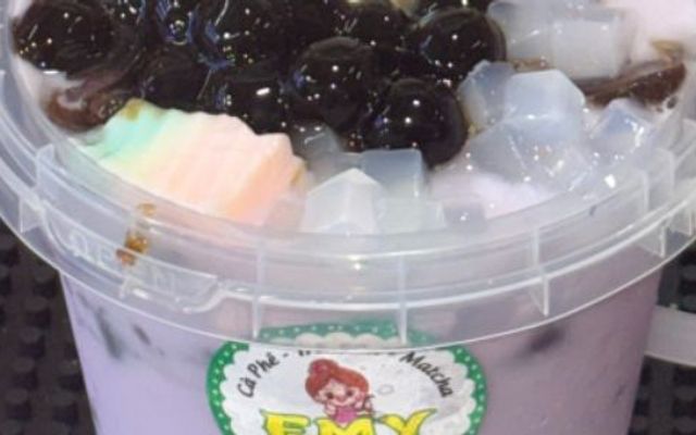 Trà Sữa Xô Full Topping Emy - Tân Hương