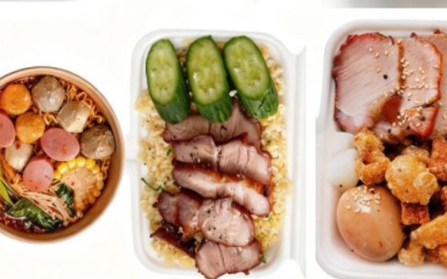 Cơm Chiên Dương Châu & Mì Trộn Tóp Mỡ Trứng Lòng Đào - Mix Food - Quốc Lộ 1K