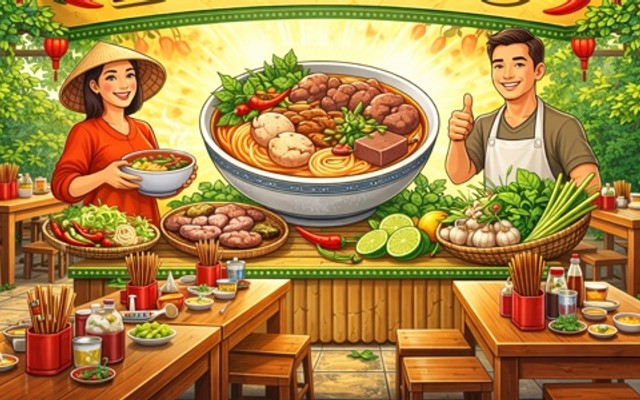 Bún Bò Cô Loan - Phú Thọ