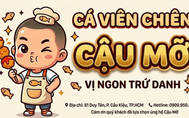 Ăn Vặt Cậu Mỡ - Cá Viên Chiên - 81 Duy Tân