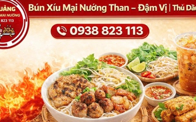 Bún Xíu Mại Nướng - A Quảng (Thủ Dầu Một)