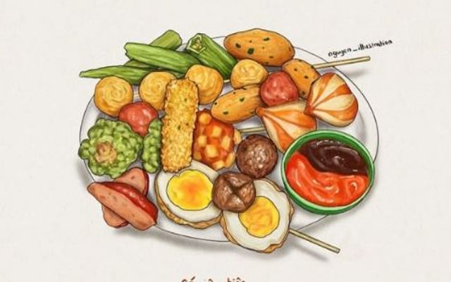 Cá Viên Chiên & Bắp Xào 24h  - Đồ Ăn Vặt - Nguyễn Hữu Dật