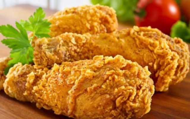 CƠM Tấm Đùi Gà - Gà Rán A Hoàng
