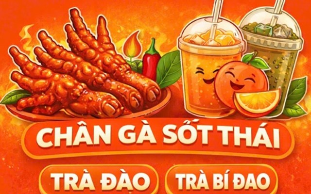 Trà Đào Dầm 9K - 80 Trâu Quỳ