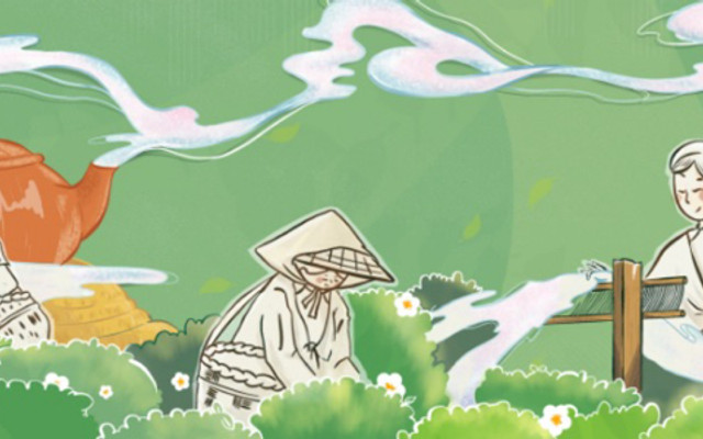 Maiden Cha Thái Nguyên - Dệt Mây Làm Trà