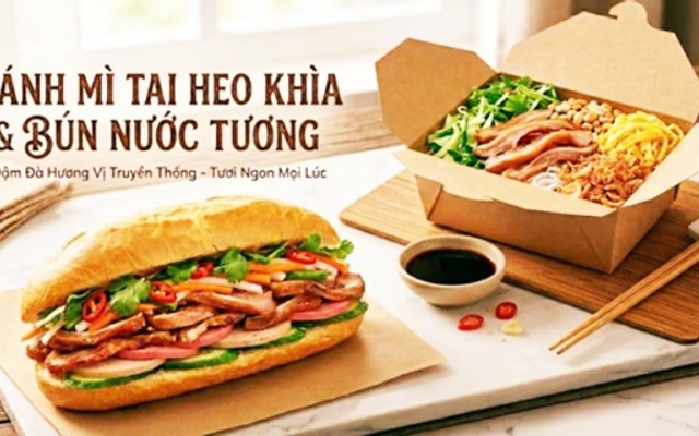 Bánh Mì Xá Xíu & Tai Heo Khìa - Meloz - Tô Hiến Thành