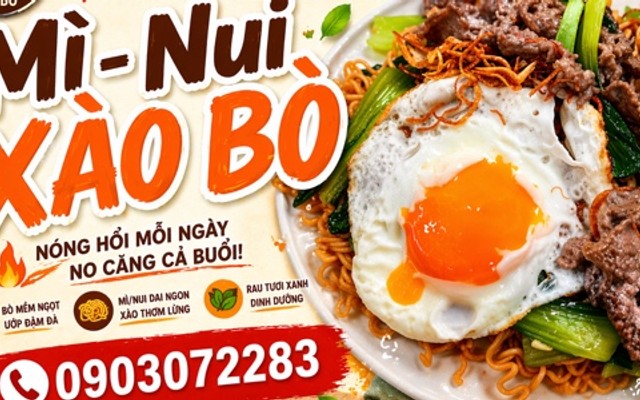 Mì & Nui Xào Bò Trứng - Nguyễn Giản Thanh