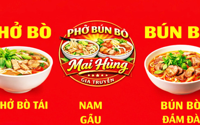 Bún & Phở Mai Hùng Gia Truyền - Đường Lò Lu