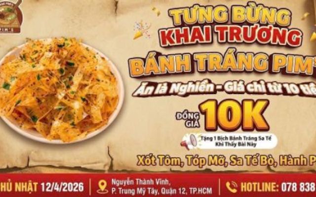 Bánh Tráng Pim's - 180 Nguyễn Thành Vĩnh