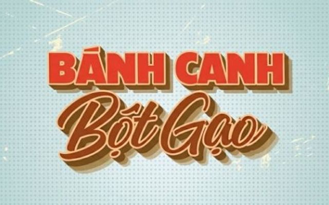 BÁNH CANH CHÚ ĐEN