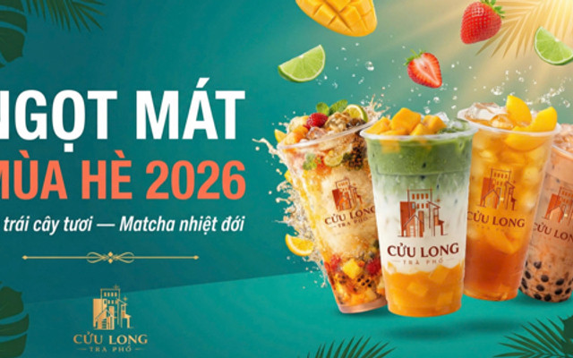 Cửu Long Trà Phố - Trà Sữa & Trà Trái Cây Tươi - 28A Man Thiện