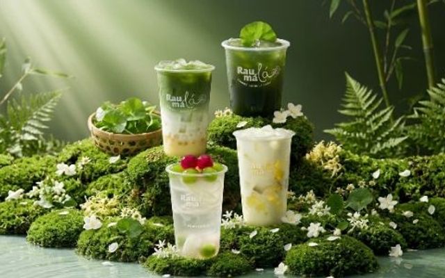 Rau Má Lá - Nước Dừa & Sữa Đậu Nành - Đội Cấn