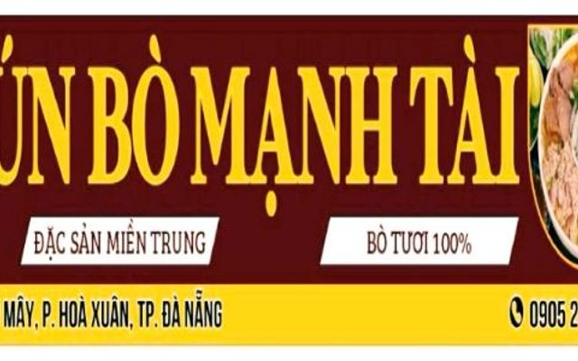 Bún Bò - Mạnh Tài - 69 Đô Đốc Tuyết