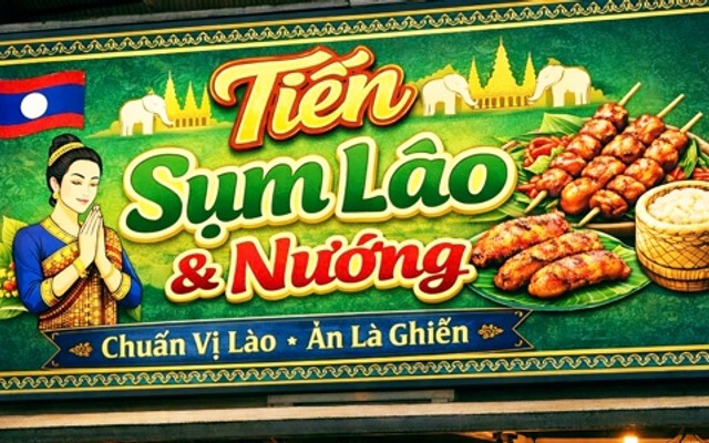 Tiến Sụm Lào & Nướng