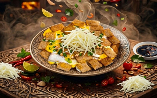 Mỳ Sườn Cay Thái Lan - Bột Chiên & Mì Xào Bò