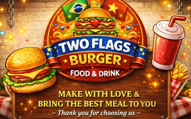 TWO FLAGS BURGER Food & Drink