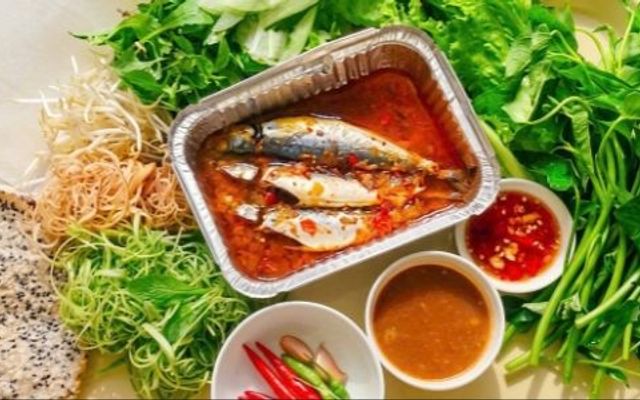 Cá Nục Cuốn Bánh Tráng - Bé Nâu