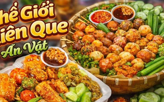 Thế Giới Xiên Que - Ăn Vặt