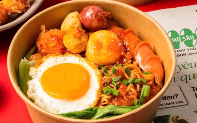 Ăn Vặt Đậu Đậu - Mì Trộn & Cá Viên - Trần Bình Trọng