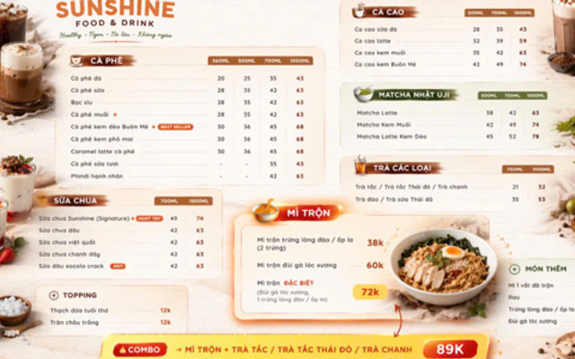 Sunshine Food And Drinks - Trường Chinh