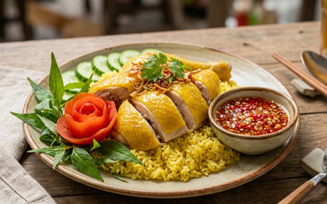 Cơm Gà Phan Thiết Vị Xưa