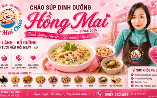 Hồng Mai - Cháo Súp Dinh Dưỡng - Nguyễn An Ninh