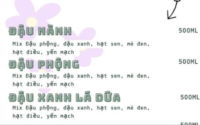 Tiệm Sữa Hạt Dinh Dưỡng - Núp Hẻm Trần Hưng Đạo