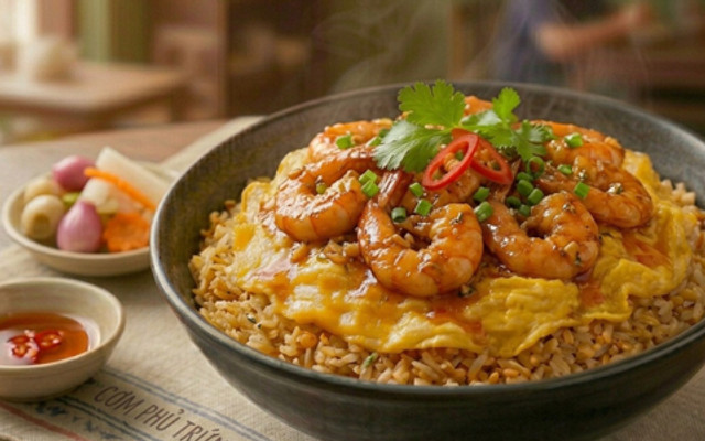 Cơm Chiên Phủ Trứng Đặc Biệt - Cô 9