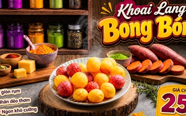Khoai Lang Bong Bóng - Anh Tuấn Xin Chào - Hồ Thị Kỷ