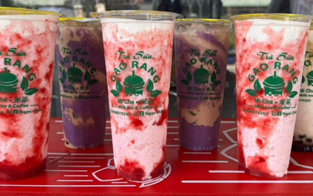 Trà Sữa Gạo Rang Mi Cha
