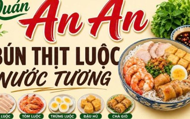 Quán An An - Bún Thịt Luộc Nước Tương