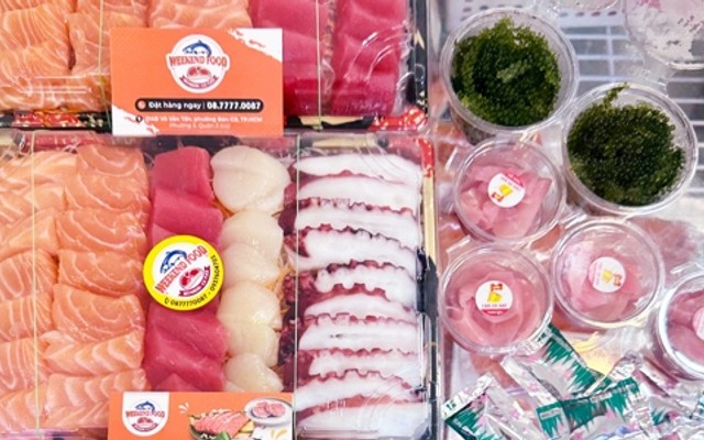 Weekend Food - Sashimi Cá Hồi Tươi