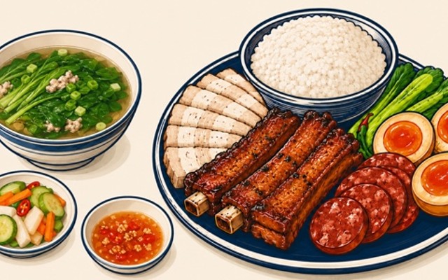 CƠM NHÀ CHÚ MINH - Cơm Sườn Nướng Brazil, Trứng Lòng Đào Ngâm Tương & Thịt Heo Tộc - NGUYỄN DUY TRINH