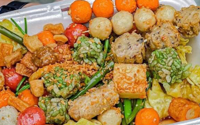 Ăn Vặt Cá Viên Chiên & Bánh Tráng Bé Nị