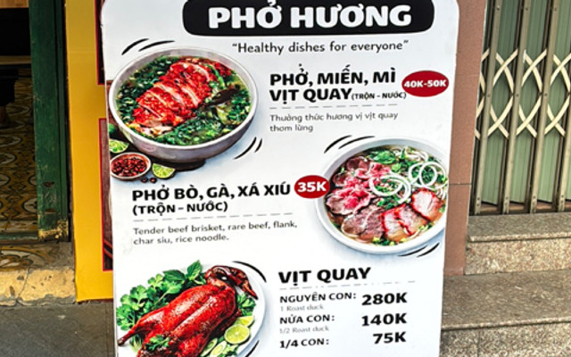 HƯƠNG - PHỞ VỊT QUAY HOÀNG HOA THÁM (Hương Vị Độc Quyền)