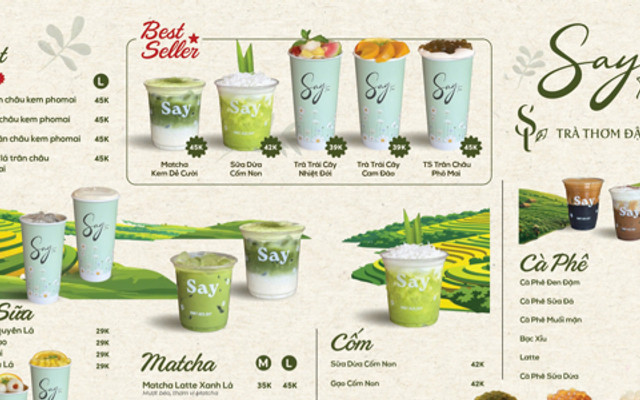 Say Tea - Trà Thơm Đậm Vị