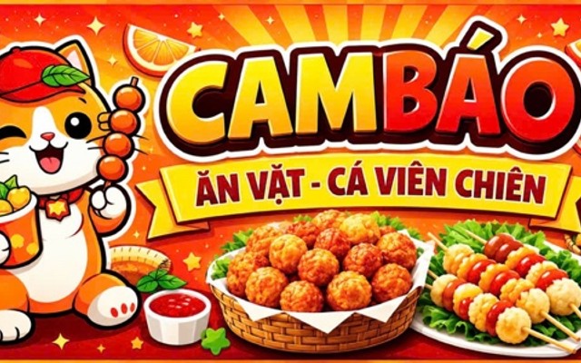 Ăn Vặt & Cá Viên Chiên Cam Báo - TTH 21
