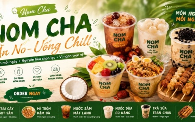 Mì Trộn, Bánh Tráng & Trà Sữa - Trái Cây & Nước Ép Nom Cha