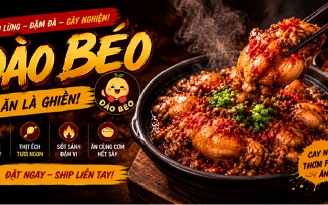 Cháo Ếch Đào Béo 2 - Bò Hấp Cuộn Rau Rừng
