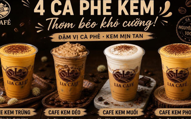 Trà Trái Cây & Cà Phê Kem - Lia Café