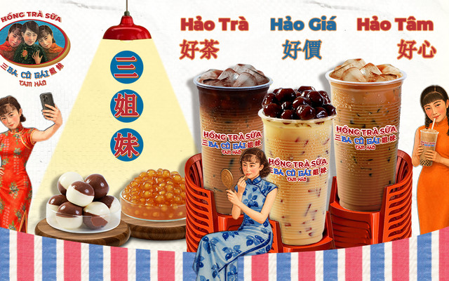 Hồng Trà Sữa Ba Cô Gái Tam Hảo - 245 Nguyễn Tri Phương