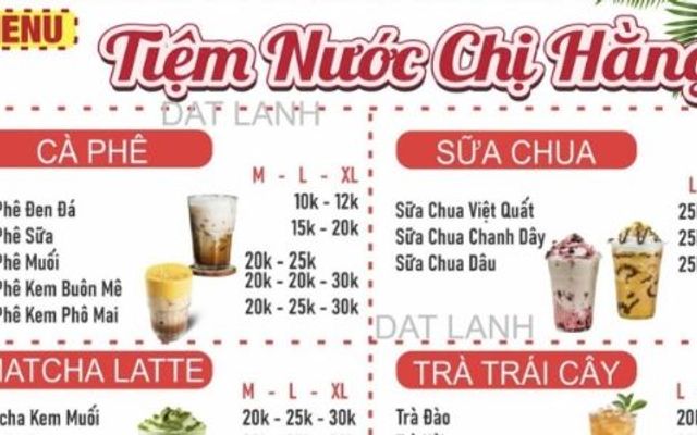 Tiệm Nước Chị Hằng