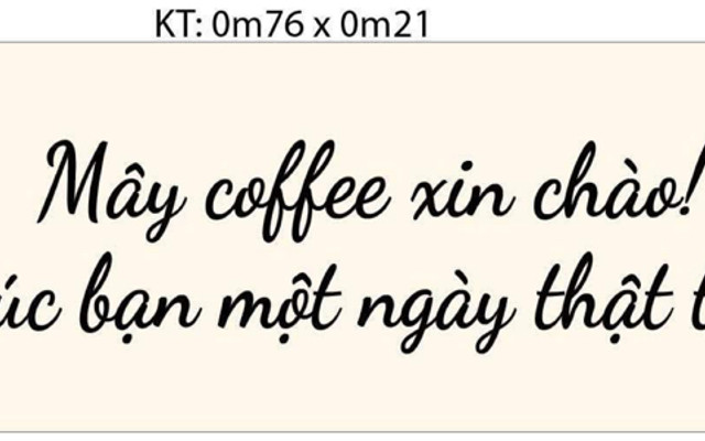 Mây Coffee - Nguyễn Thị Minh Khai