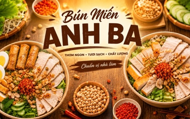 Bún Nước Tương - Bún Miến ANH BA - Nguyễn Văn Quá