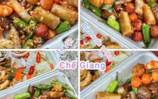 Cá Viên Chiên - Chân Gà Sốt Thái Chế Giang