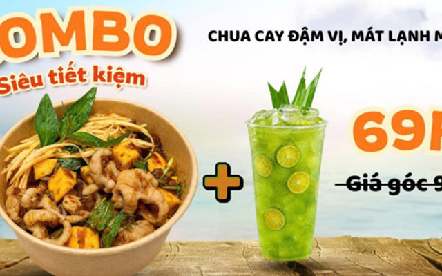 ĐU ĐI MÂY - Kem Dừa & Chân Gà Sốt Thái - Đường A8