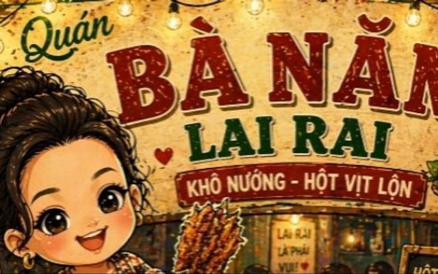 Bà Năm Lai Rai - Khô Nướng & Hột Vịt Lộn